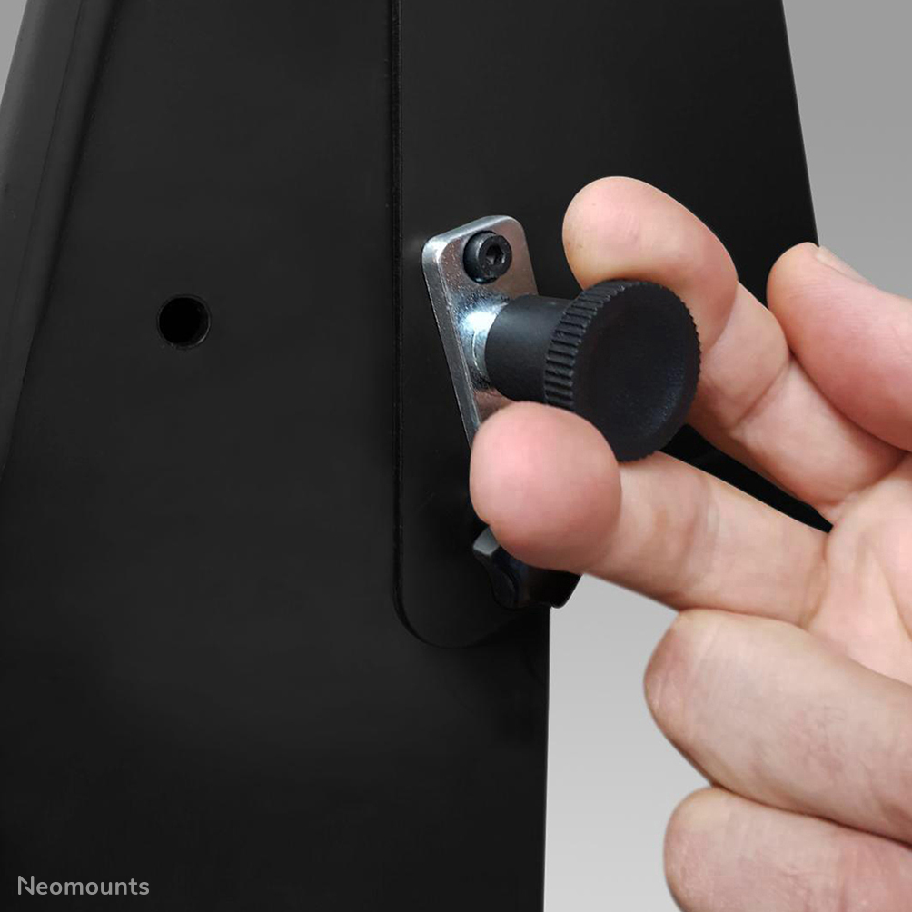 Neomounts NM-HUB2LIFTBLACK Chariot écran jusqu'à 50" - motorisé